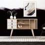 Hanah Home İndira Consola Roble y Blanco